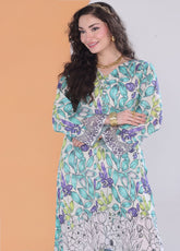 Working Women By Schick Digital Printed Lawn 2 Piece Unstitched Suit SDH25WWV2 DP-06